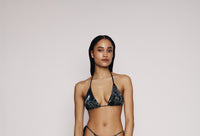 Astrea Printed Bikini Top — Sidera Paris