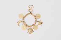 Northstar Charms & Coin Chain Bracelet — Sidera Paris