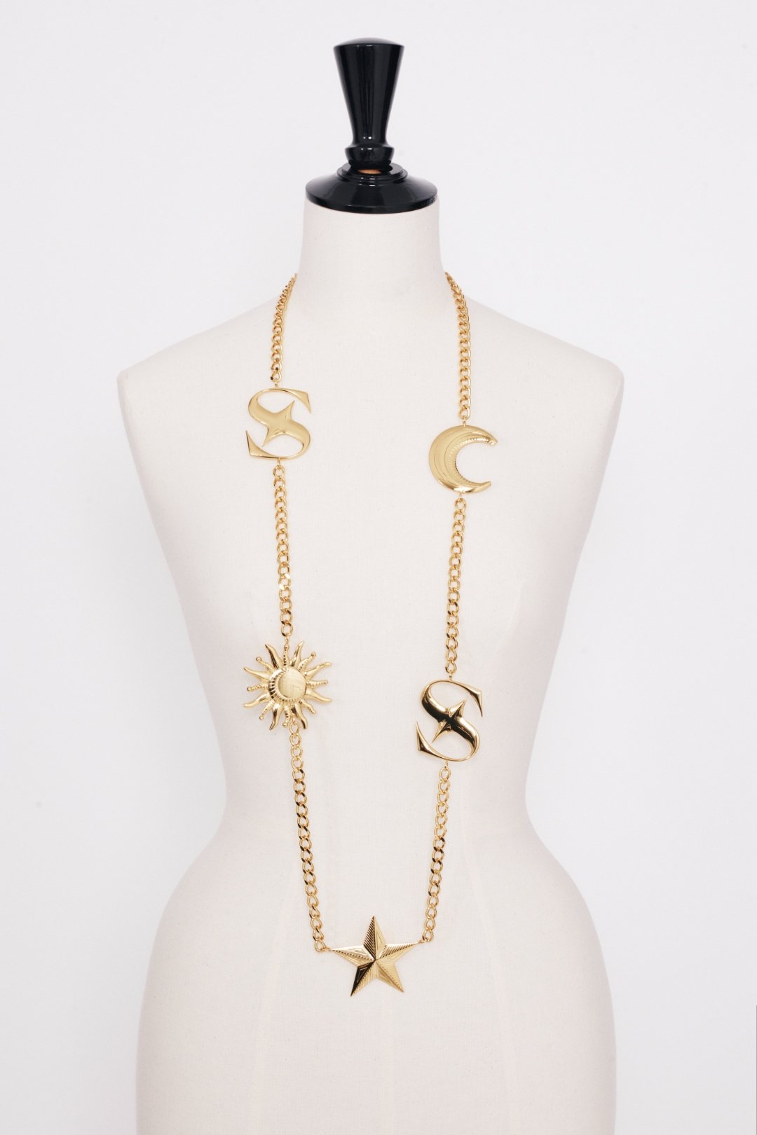 Astral Charms & Logo Chain Necklace — Sidera Paris